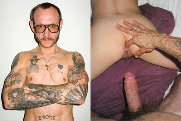 Fotos de Terry Richardson pelado exibindo a rola